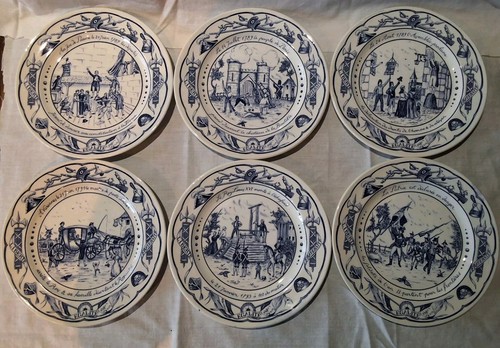 Anciennes petites assiettes - 6,