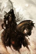 TOILE TABLEAUX  guerrier