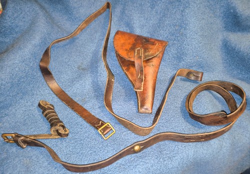 étui cuir revolver 1892 - revolver,