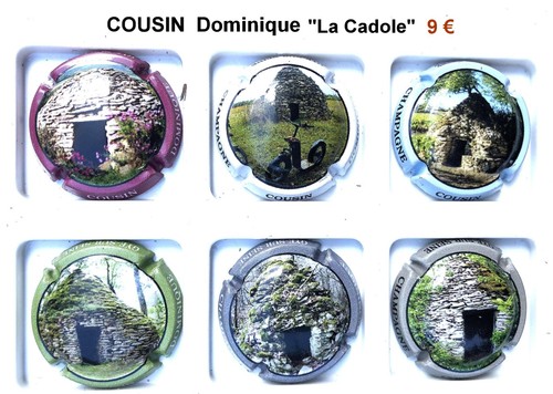 Capsules champagne cousin - de,