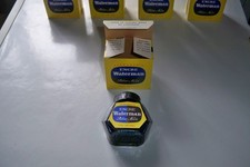 Flacon d'encre Waterman ancien état neuf, Boîte d'origine.. blue-black JIF Paris