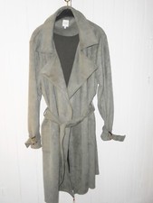 Modavista Trench Aspect Daim Kaki  Comme Neuf   T 52