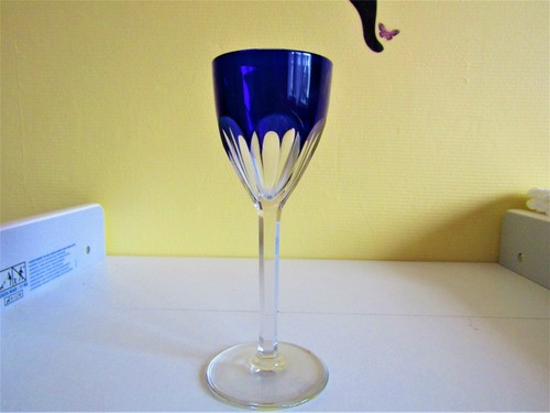 Verre vin en cristal - cm,