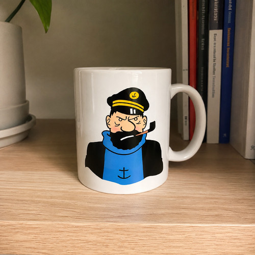 Mug tintin capitaine - capitaine, haddock