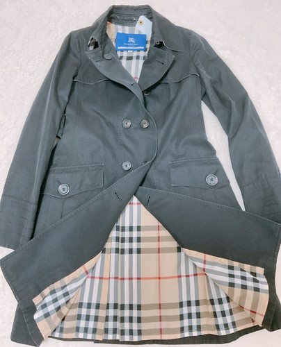 Trench coat burberry blue - burberry,