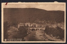 CPA La Roche en Ardenne, Le Pont du Gravier-La Hez 1937 