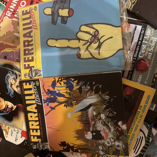 Revue ferraille requins - revue, bd