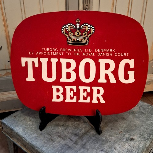 Carton publicitaire tuborg - carton,