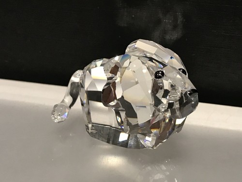 Figurine swarovski lion lee - figurine,