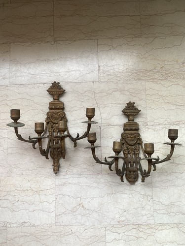 Paire appliques anciennes - :, d'appliques