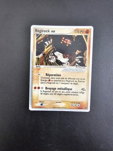 Carte pokémon regirock - regirock, ex