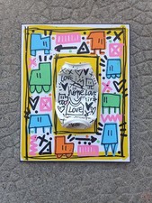 MR.HOPE  - TOILE - STREET ART