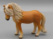 Poney marron et écru -