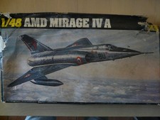 Maquette Avion 1/48 HELLER Ref 596 AMD Mirage IV A (sans fond de boite et décalq