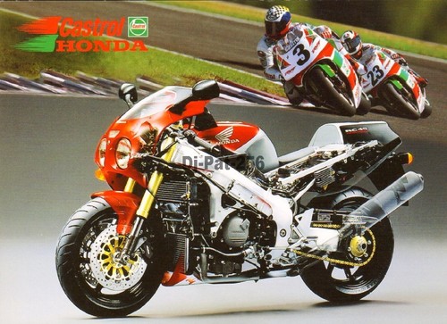 Carte postale moto - postale, vfr