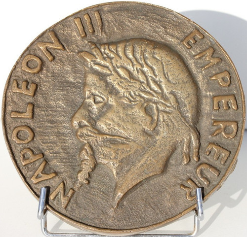 Medaillon bronze napoleon - medaillon, en