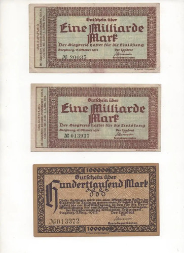Notgeld siegburg 7 - ,