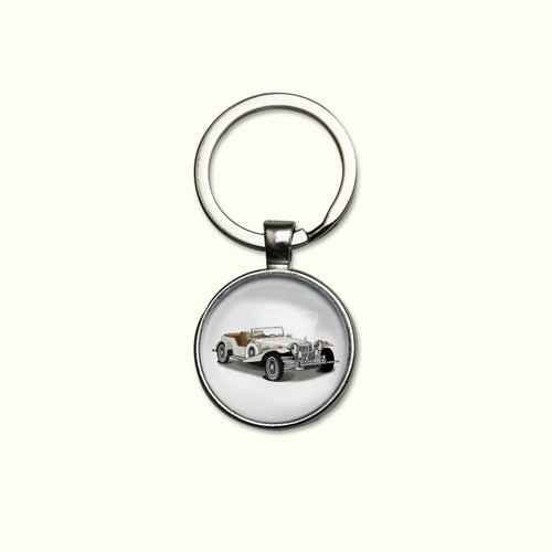 Porte clefs excalibur blanche - porte-clefs,