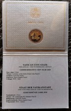 VATICAN 2020 - COINCARD 2 EUROS COMMEMORATIVE - JEAN PAUL II - COULEUR - COULEUR