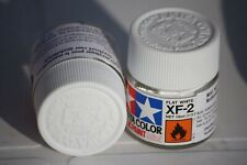 Tamiya Peinture Pot 10ml XF2 Blanc Mat Maquette Neuf FR Ref 81702