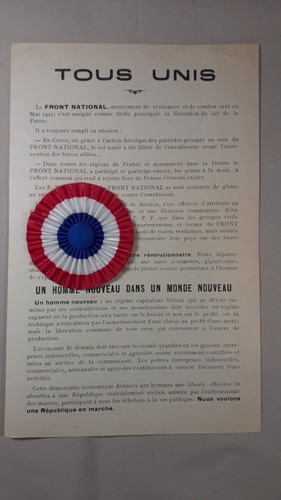 Tract ww2 tous unis front - tract,