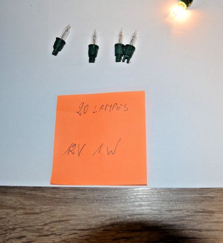 Ampoules rechange 12v 1 - 4,