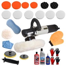 EXCENTRIQUE Machine à polir polisseuse + profes. kit 4, 710 W, 2500 à 6800 tours