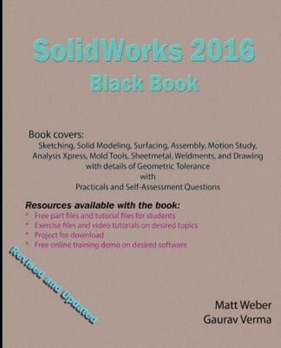 Solidworks 2016 black - solidworks, book