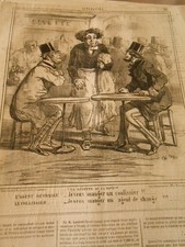 Caricature 1859 - Je veux