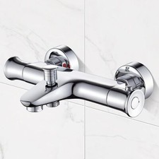 Mitigeur Baignoire Thermostatique avec Bouton de SéCurité 38 °C Mitigeur Ther...