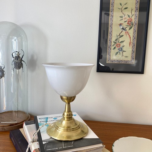 Lampe table globe verre - table,
