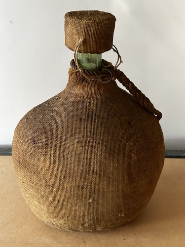 Ancienne bouteille dame jeanne - bouteille, dame-jeanne