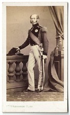 CDV  Ancienne photo Second Empire - Militaire - Italie - Officier - Uniforme -