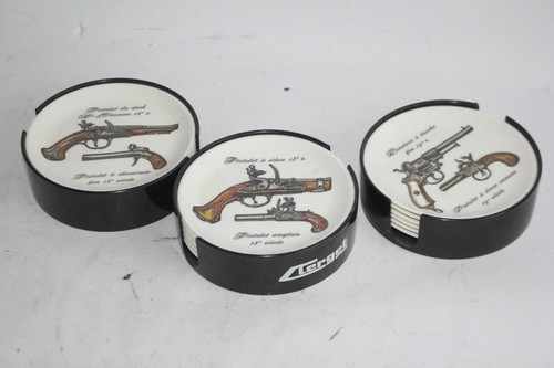 Dessous verre pistolet - 18,