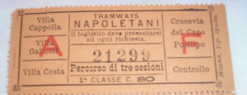 Tram tramways napolitains - tram,