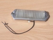 Plafonnier éclairage habitacle ancien en verre Camping car Caravane food truck