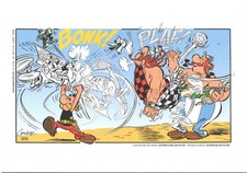 EX-LIBRIS ASTERIX CHEZ LES PICTES TIRAGE LIMITE ET NEUF