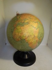 ANCIEN GLOBE TERRESTRE DE MARQUE WEB HERMANN HAAK ALLEMAGNE