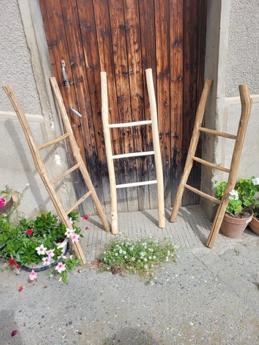 Echelle décoration bois de - en,