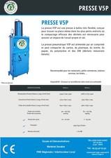 PRESSE compacteur a carton