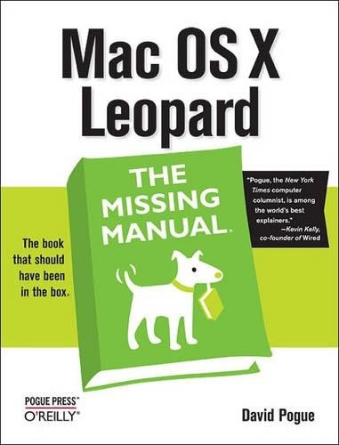 David pogue mac - os, leopard