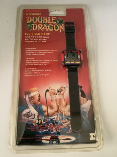 Montre lcd double - montre, tiger