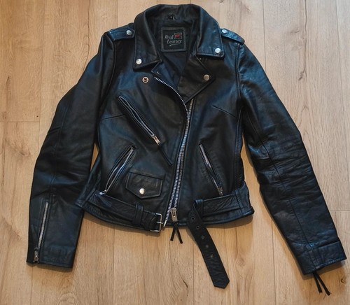Blouson perfecto vintage cuire - vintage,