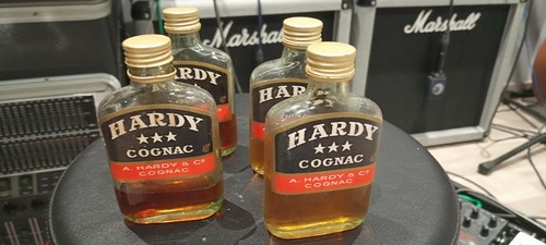 Hardy cognac ancien fioles - cognac,