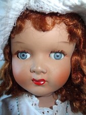 ANCIENNE POUPEE COMMUNIANTE CELLULOID ANNEE 1930 SGDG FRANCE TENUE D ORIGINE