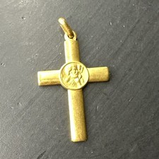 Ancien Pendentif Médaille