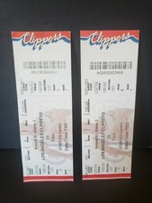 2005 2006 NBA Los Angeles Clippers Play Off Ticket Stubs Vs Phoenix Suns Game 3