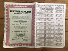 FILATURES DE DOLHAIN (BELGIQUE) (E)