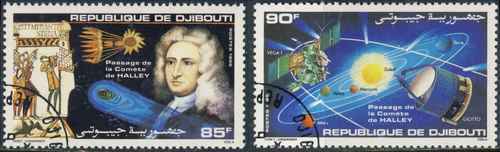 Timbres cosmos halley comète - halley,