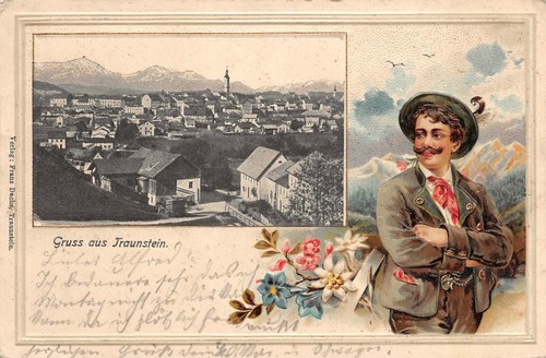 Carte postale frauenstein - carte,